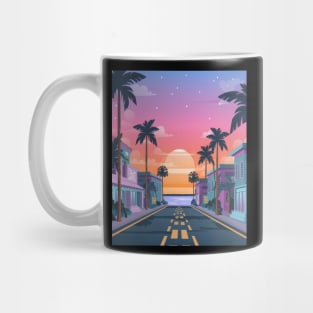 Neon Sunset Mug